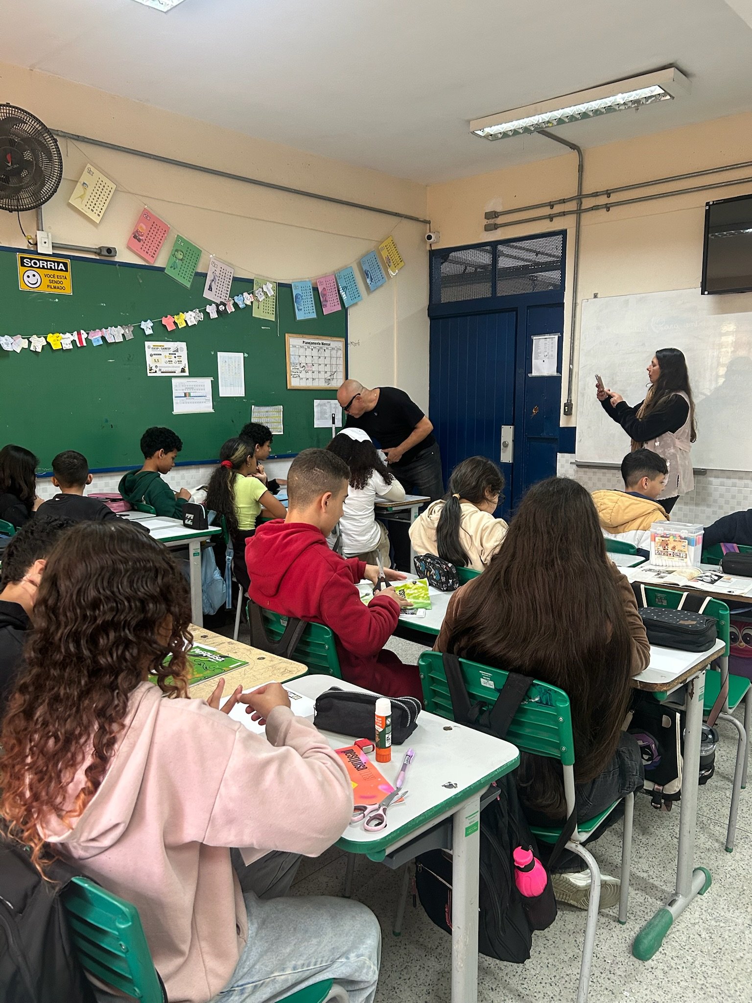 oficina de criatividade com Fabio Faoza Ciranda do Saber